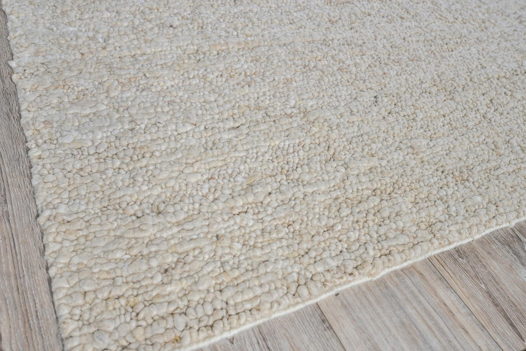 Exquisite Borelli Hand-loomed New Zealand Wool Beige Area Rug 12.0'X15.0' Rug
