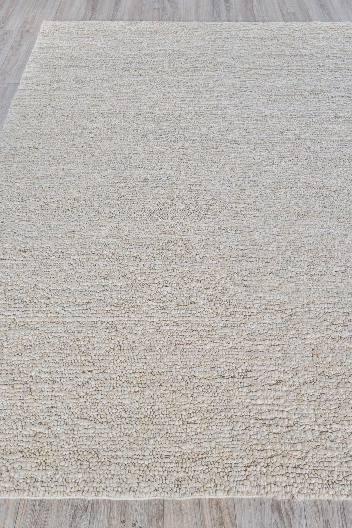 Exquisite Rugs Borelli Hand-loomed New Zealand Wool 4751 Beige 9' x 12' Area Rug
