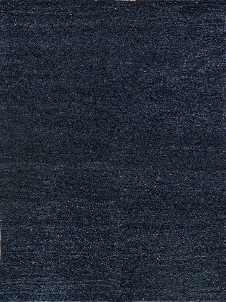 Exquisite Rugs Borelli Hand-loomed New Zealand Wool 4752 Navy Blue 10' x 14' Area Rug