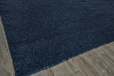 Exquisite Rugs Borelli Hand-loomed New Zealand Wool 4752 Navy Blue 10' x 14' Area Rug