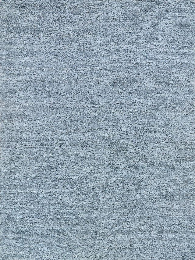 Exquisite Rugs Borelli Hand-loomed New Zealand Wool 4753 Light Blue 10' x 14' Area Rug