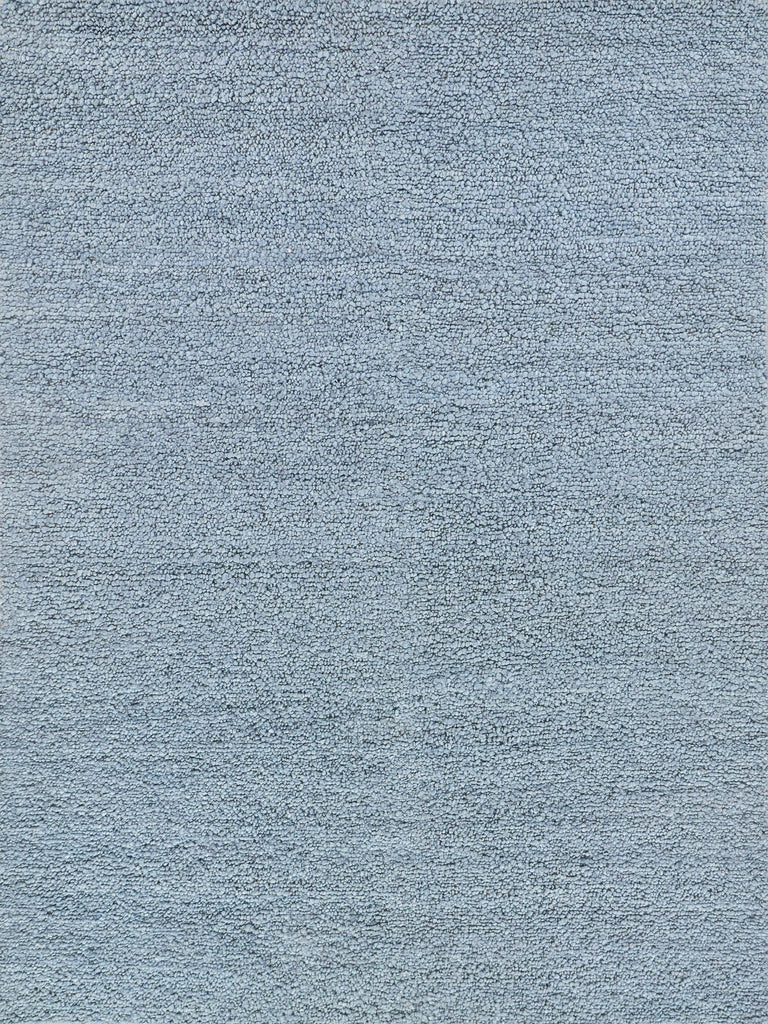 Exquisite Rugs Borelli Hand-loomed New Zealand Wool 4753 Light Blue 10' x 14' Area Rug