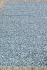 Exquisite Rugs Borelli Hand-loomed New Zealand Wool 4753 Light Blue 10' x 14' Area Rug