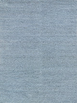 Exquisite Rugs Borelli Hand-loomed New Zealand Wool 4753 Light Blue 9' x 12' Area Rug