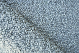 Exquisite Rugs Borelli Hand-loomed New Zealand Wool 4753 Light Blue 9' x 12' Area Rug