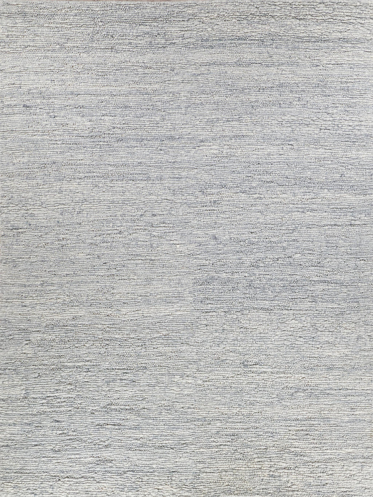 Exquisite Borelli Hand-loomed New Zealand Wool Silver Area Rug 6.0'X9.0' Rug