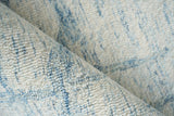 Exquisite Rugs Breeze Hand-tufted New Zealand Wool 6536 Light Blue 10' x 14' Area Rug