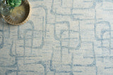 Exquisite Rugs Breeze Hand-tufted New Zealand Wool 6536 Light Blue 10' x 14' Area Rug