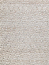 Exquisite Rugs Brentwood Handwoven Wool/Viscose 4703 Dark Beige 8' x 10' Area Rug