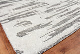 Exquisite Rugs Calibre Hand-knotted New Zealand Wool 4460 Ivory/Charcoal 9' x 12' Area Rug