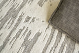 Exquisite Rugs Calibre Hand-knotted New Zealand Wool 4460 Ivory/Charcoal 9' x 12' Area Rug