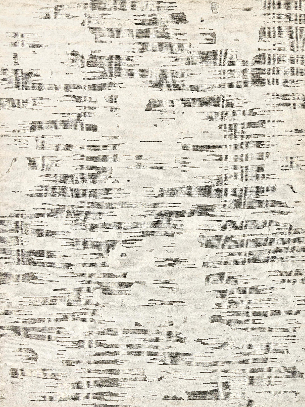 Exquisite Rugs Calibre Hand-knotted New Zealand Wool 4460 Ivory/Charcoal 9' x 12' Area Rug