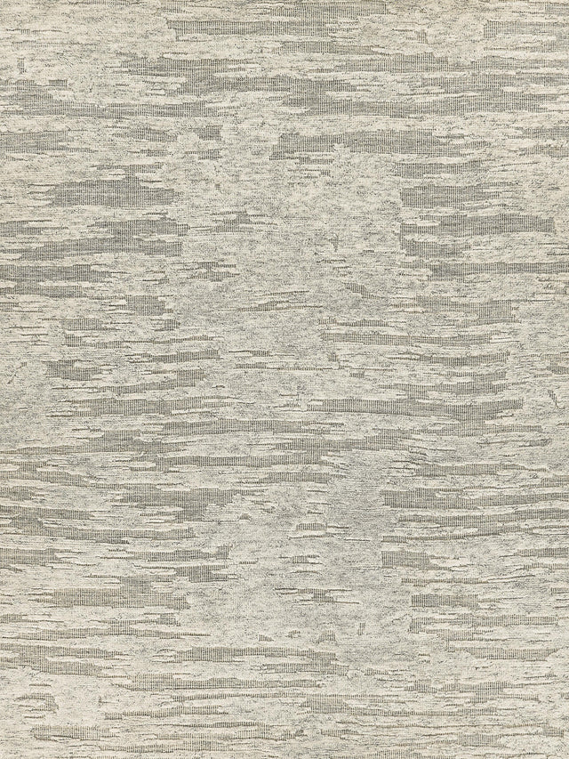 Exquisite Rugs Calibre Hand-knotted New Zealand Wool 4461 Silver/Charcoal 10' x 14' Area Rug