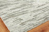 Exquisite Rugs Calibre Hand-knotted New Zealand Wool 4461 Silver/Charcoal 10' x 14' Area Rug