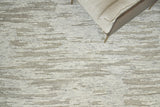 Exquisite Rugs Calibre Hand-knotted New Zealand Wool 4461 Silver/Charcoal 10' x 14' Area Rug