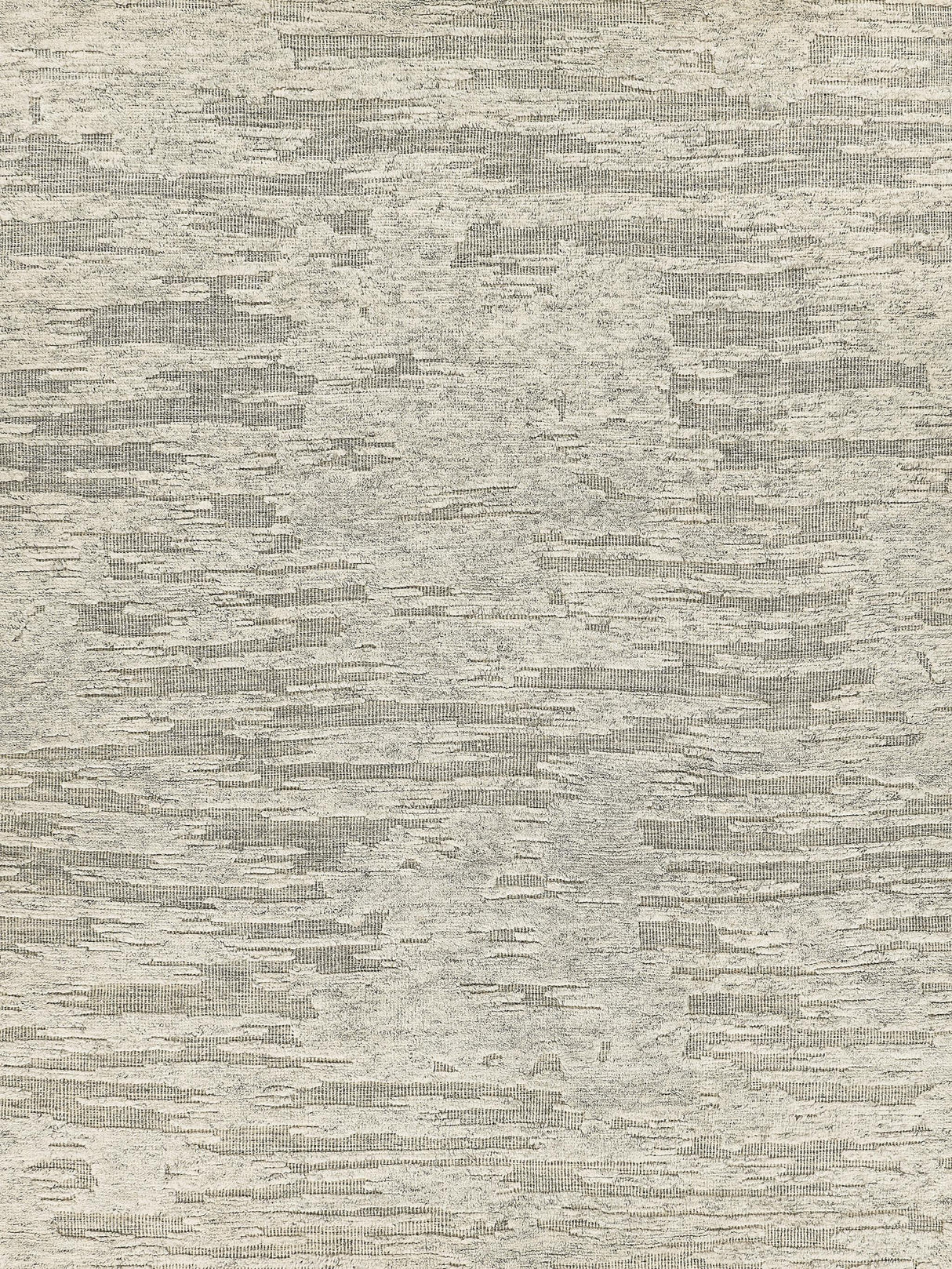 Exquisite Calibre Hand-knotted New Zealand Wool Silver/Charcoal Area Rug 6.0'X9.0' Rug
