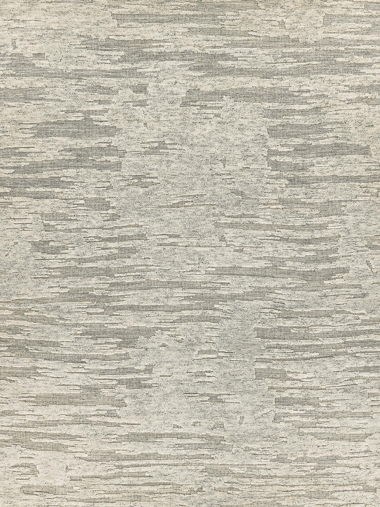 Exquisite Rugs Calibre Hand-knotted New Zealand Wool 4461 Silver/Charcoal 6' x 9' Area Rug