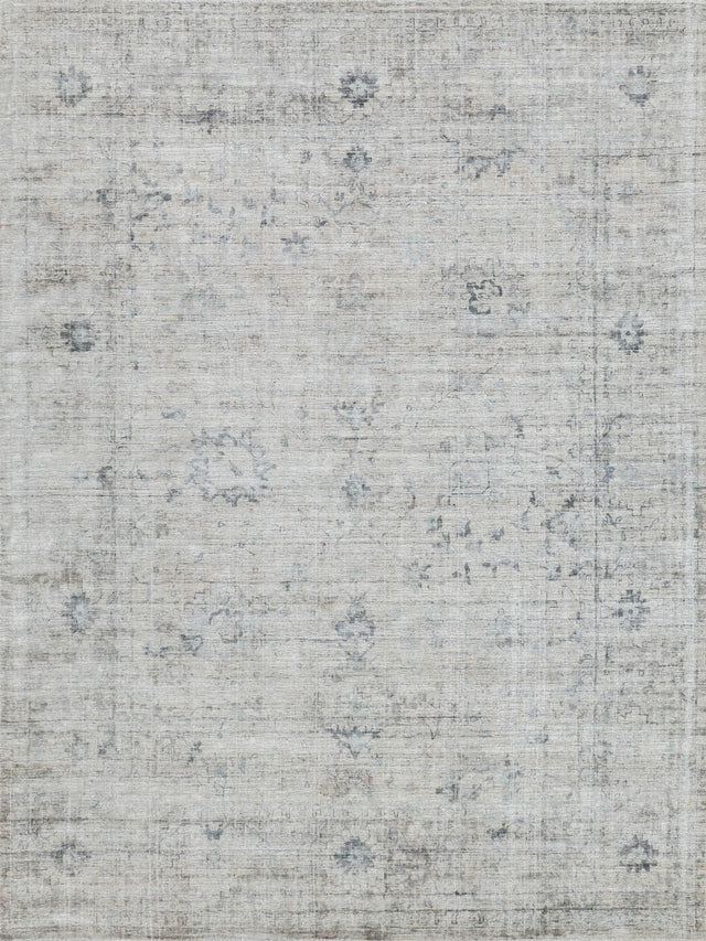 Exquisite Rugs Cambridge Hand-loomed Wool/Bamboo Silk 4963 Beige/Brown 12' x 15' Area Rug