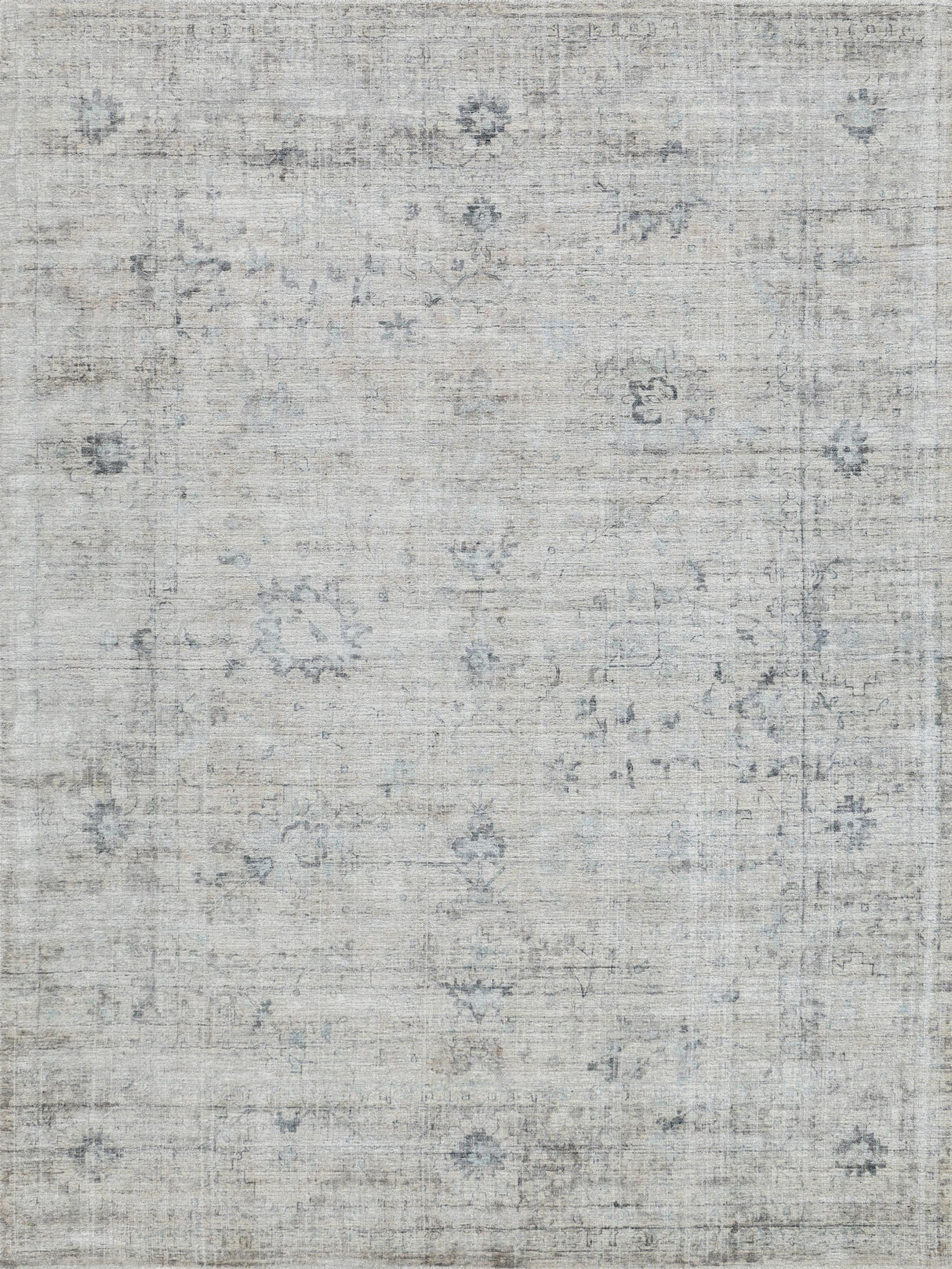 Exquisite Cambridge Hand-loomed Wool/Bamboo Silk Beige/Brown Area Rug 6.0'X9.0' Rug