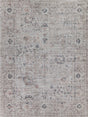 Exquisite Rugs Cambridge Hand-loomed Wool/Bamboo Silk 4965 Silver/Blue 10' x 14' Area Rug