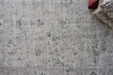 Exquisite Rugs Cambridge Hand-loomed Wool/Bamboo Silk 4965 Silver/Blue 10' x 14' Area Rug