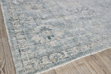 Exquisite Rugs Cambridge Hand-loomed Wool/Bamboo Silk 4967 Blue 14' x 10' Area Rug