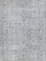 Exquisite Rugs Cambridge Hand-loomed Wool/Bamboo Silk 4967 Blue 8' x 10' Area Rug