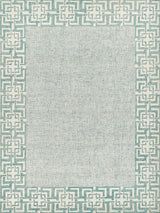 Exquisite Caprice Hand-tufted New Zealand Wool Aqua Area Rug 10.0'X14.0' Rug
