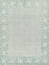 Exquisite Rugs Caprice Hand-tufted New Zealand Wool 2701 Aqua 5' x 8' Area Rug