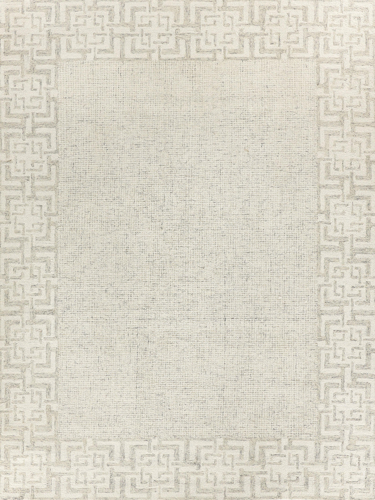 Exquisite Rugs Caprice Hand-tufted New Zealand Wool 2704 Taupe/Ivory 10' x 14' Area Rug
