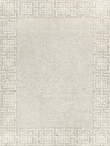 Exquisite Rugs Caprice Hand-tufted New Zealand Wool 2704 Taupe/Ivory 10' x 14' Area Rug