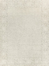 Exquisite Caprice Hand-tufted New Zealand Wool Taupe/Ivory Area Rug 9.0'X12.0' Rug