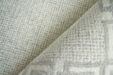 Exquisite Rugs Caprice Hand-tufted New Zealand Wool 2706 Silver/Ivory 10' x 14' Area Rug