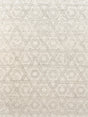 Exquisite Rugs Caprice Hand-tufted New Zealand Wool 2707 Silver/Ivory 8' x 10' Area Rug
