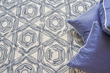 Exquisite Rugs Caprice Hand-tufted New Zealand Wool 2708 Dark Blue/Ivory 8' x 10' Area Rug