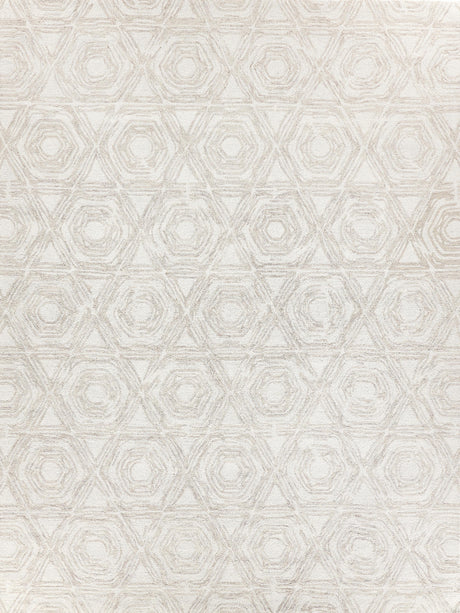 Exquisite Rugs Caprice Hand-tufted New Zealand Wool 2710 Beige/Ivory 8' x 10' Area Rug