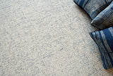 Exquisite Rugs Caprice Hand-tufted New Zealand Wool 2713 Blue/Ivory 10' x 14' Area Rug