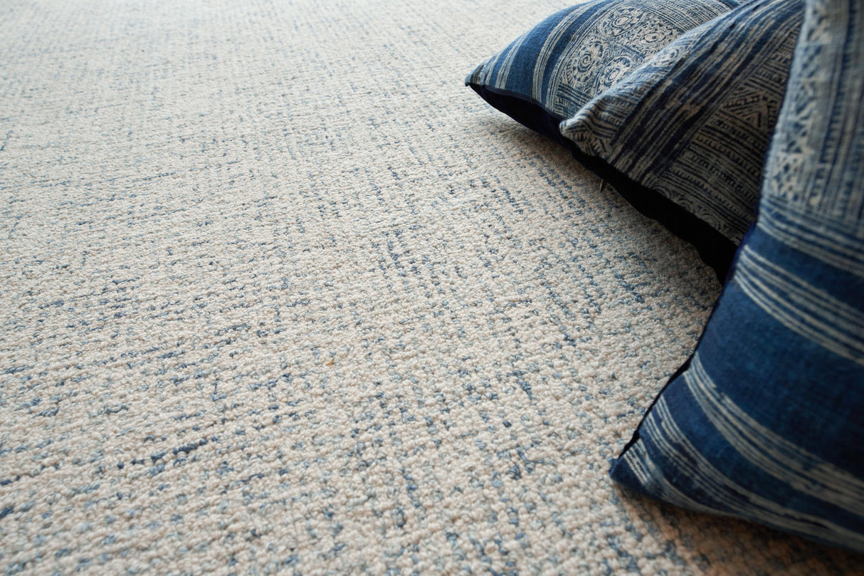 Exquisite Rugs Caprice Hand-tufted New Zealand Wool 2713 Blue/Ivory 12' x 15' Area Rug