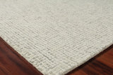 Exquisite Rugs Caprice Hand-tufted New Zealand Wool 2718 Gray/Ivory 10' x 14' Area Rug
