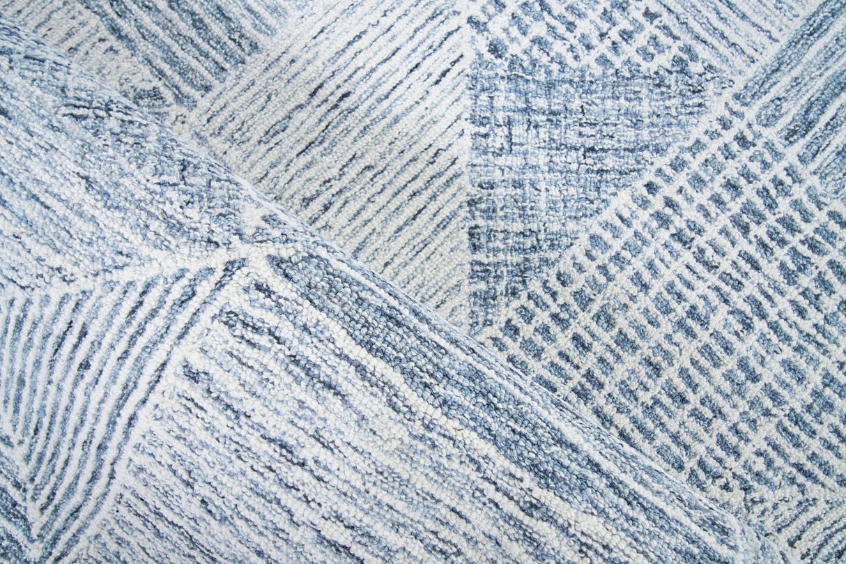 Exquisite Rugs Caprice Hand-tufted New Zealand Wool 4755 Silver 8' x 10' Area Rug