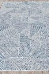 Exquisite Rugs Caprice Hand-tufted New Zealand Wool 4755 Silver 9' x 12' Area Rug