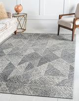 Exquisite Rugs Caprice Hand-tufted New Zealand Wool 4756 Beige/Ivory 8' x 5' Area Rug