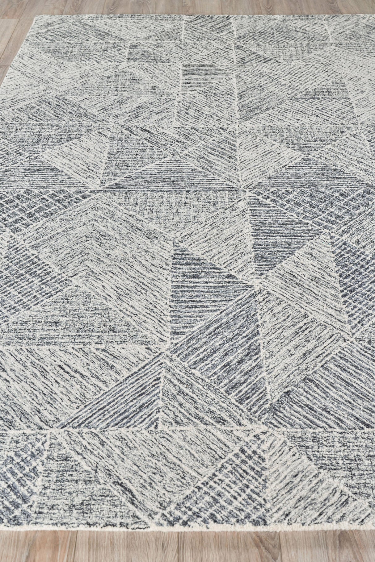Exquisite Rugs Caprice Hand-tufted New Zealand Wool 4756 Beige/Ivory 9' x 6' Area Rug