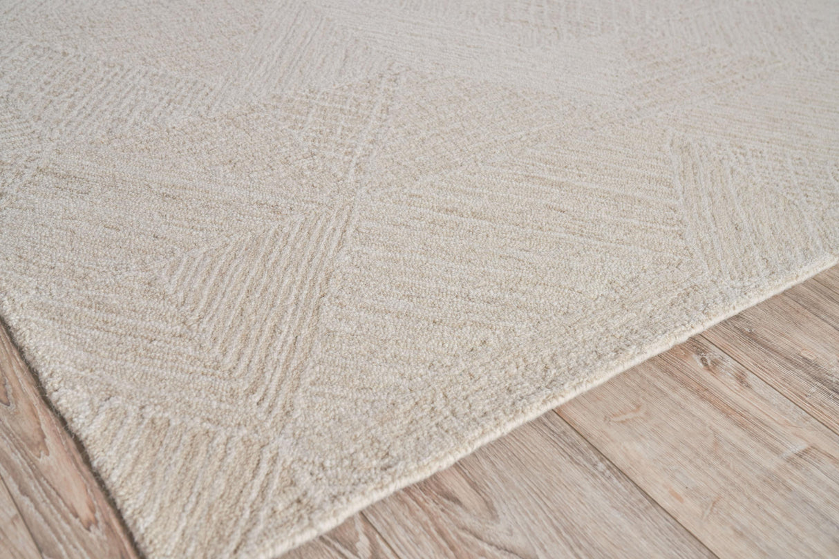 Exquisite Rugs Caprice Hand-tufted New Zealand Wool 4758 Beige/Ivory 14' x 10' Area Rug