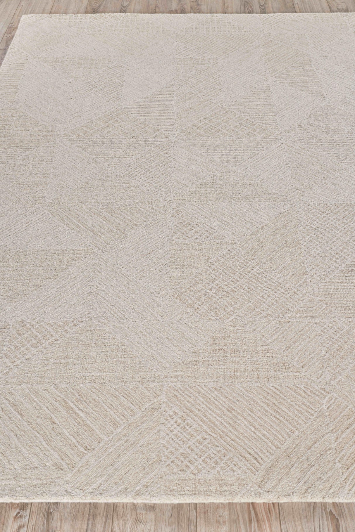 Exquisite Rugs Caprice Hand-tufted New Zealand Wool 4758 Beige/Ivory 14' x 10' Area Rug
