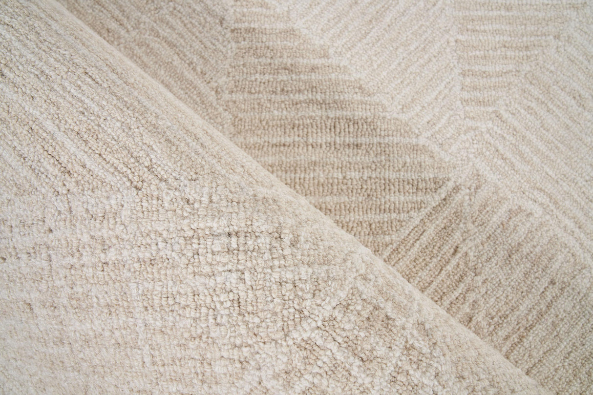 Exquisite Rugs Caprice Hand-tufted New Zealand Wool 4758 Beige/Ivory 14' x 10' Area Rug