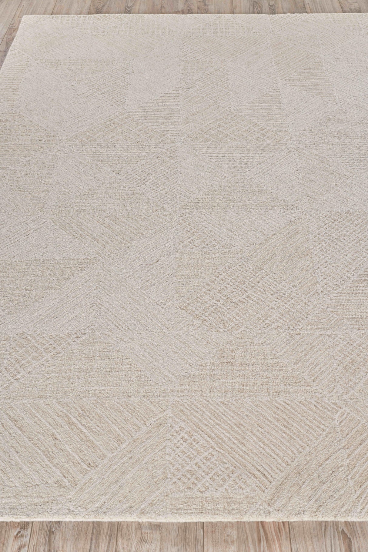 Exquisite Rugs Caprice Hand-tufted New Zealand Wool 4758 Beige/Ivory 12' x 15' Area Rug