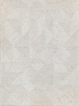 Exquisite Caprice Hand-tufted New Zealand Wool Beige/Ivory Area Rug 6.0'X9.0' Rug