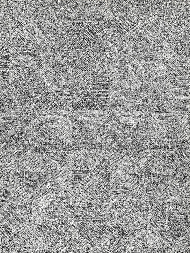 Exquisite Rugs Caprice Hand-tufted New Zealand Wool 4760 Gray 9' x 12' Area Rug