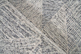 Exquisite Rugs Caprice Hand-tufted New Zealand Wool 4760 Gray 9' x 12' Area Rug